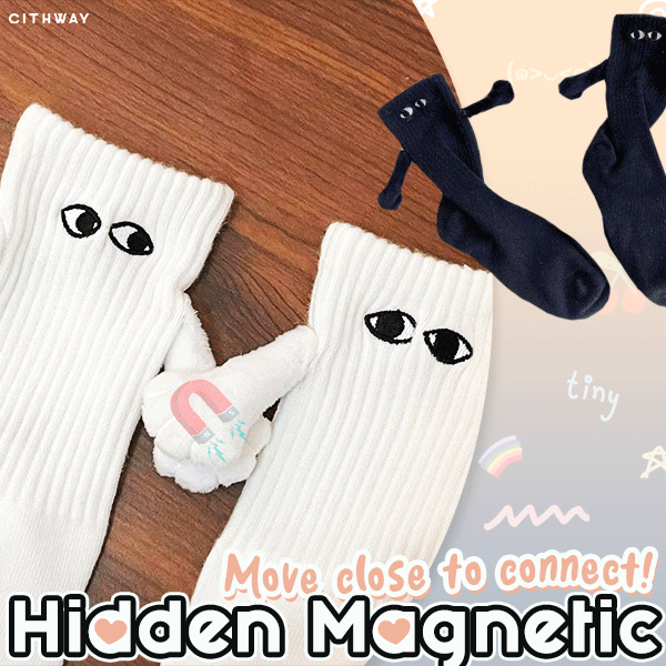 Cithway™ Magnetic Hands Holding Couple Socks