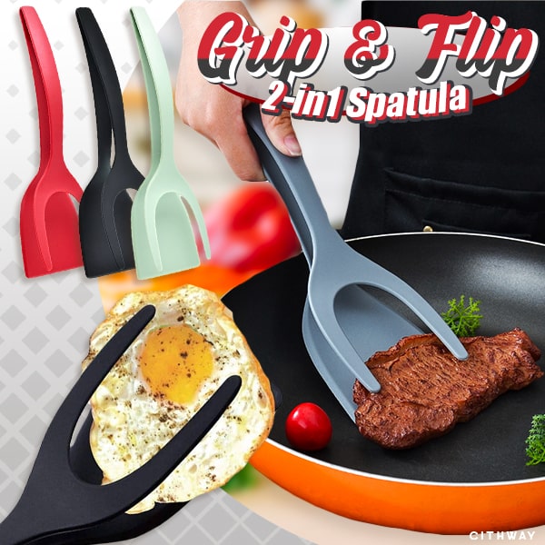 Cithway™ 2-in-1 Kitchen Grip and Flip Spatula