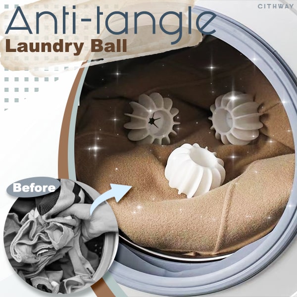 Cithway™ Reusable Anti-Tangle Laundry Protection Ball
