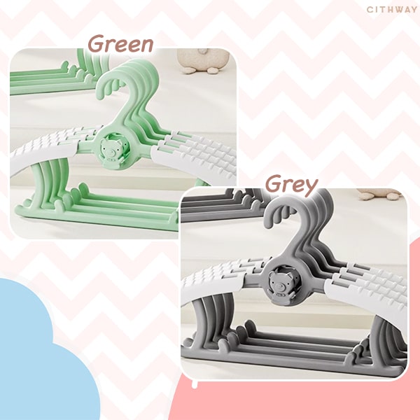 Cithway™ Child Grow-up Extendable Clothes Hanger