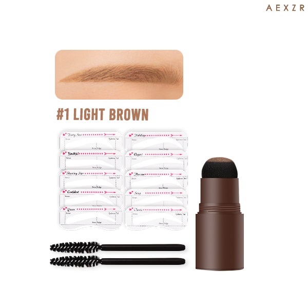 Aexzr™ 3-in-1 Hairline Concealing Powder Stamp