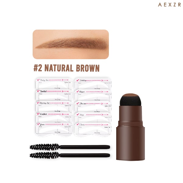Aexzr™ 3-in-1 Hairline Concealing Powder Stamp