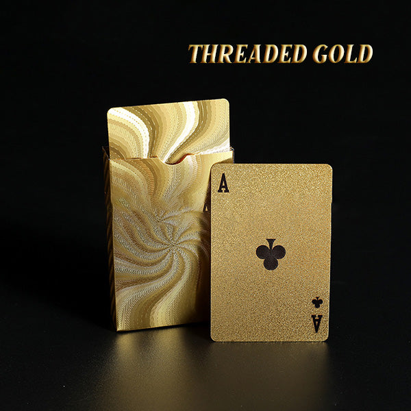 Cithway™ Gold Foil Deluxe Poker Card
