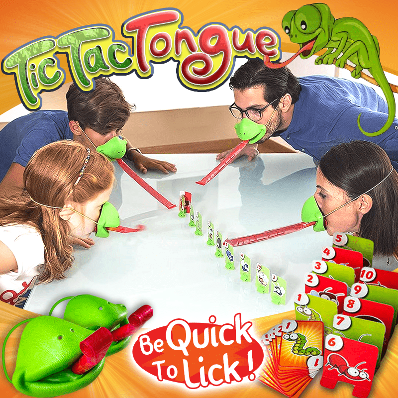 Lizard Game Tictac Tongue