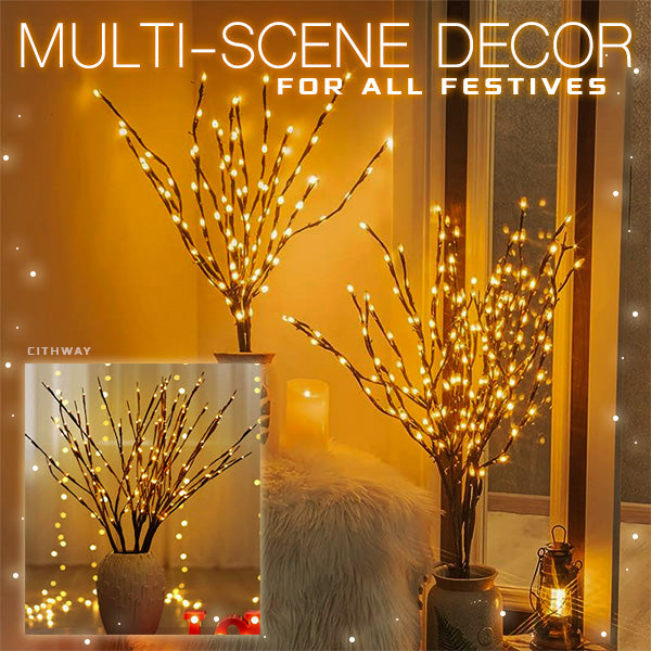 Decorative LED Lighted Branches